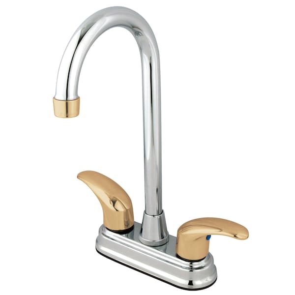 Kingston Brass Legacy, 4" Centerset Bar Faucet, Chrome KB6494LL - main